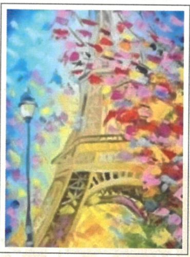 Sip & Paint - The Eiffel Tower in Spring | Santa Clara County Dental ...