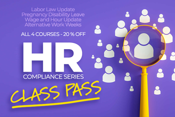 HR Compliance Series Class Pass | Santa Clara County Dental Society